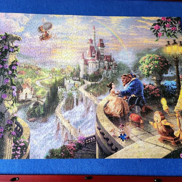 Ceaco - Thomas Kinkade - Beauty and the Beast Falling in Love - 1000 Pieces - Picture 5 of 6
